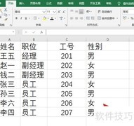 Word+Excel快速制作工作牌