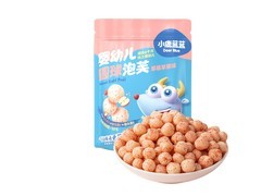 小鹿蓝蓝42g草莓苹果味泡芙球，到手仅14.7元速囤！