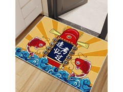 KAYE锦鲤送福地垫，到手仅5.9元！