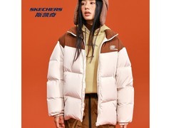 斯凯奇冬季鸭绒短款羽绒服低至274元