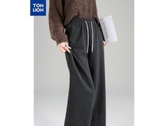 唐狮2025秋冬女装直筒长裤低至55.9元