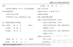 炜煌针式76打印机说明书