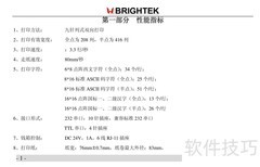 炜煌针式76打印机说明书