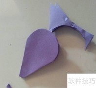 七彩山茶花折纸教程