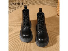 达芙妮厚底马丁靴99.9元抢