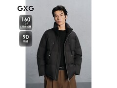GXG男士通勤面包羽绒服，低至249元！