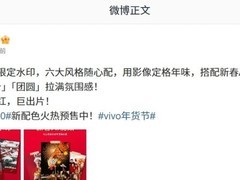 vivo推春节限定水印与AI视觉特效，六款主题三重惊喜迎新春
