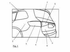奔驰申请新型机械尾灯专利