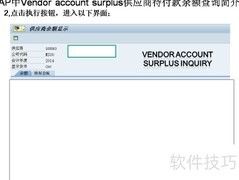SAP供应商待付款余额解析