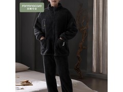 芬腾珊瑚绒睡衣套装50.26元抢