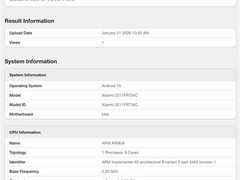 Redmi Turbo 5标准版曝光：天玑8500+1.5K直屏，性能续航双提升
