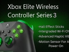 微软或推Xbox精英手柄3：霍尔摇杆+Wi-Fi+高级触觉反馈