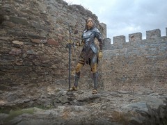 国外美女COS《博德3》养鸡妹，还原度爆表