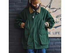 马登男士春季深绿猎装夹克5折仅129.9