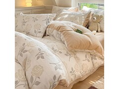 兰芮A类牛奶绒四件套119元抢