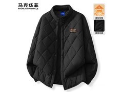 马克华菲立领棉服，券后低至94.9元