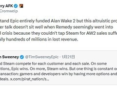 心灵杀手2叫好不叫座，Epic独占模式遭质疑