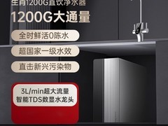易开得S3净水器1200G直降，低至1904元