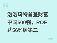 泡泡玛特首登财富中国500强，ROE达56%居第二
