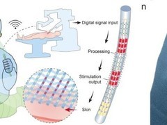 复旦大学首创纤维芯片突破柔性电子新边界