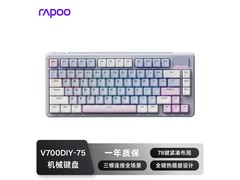 雷柏V700-75无线机械键盘