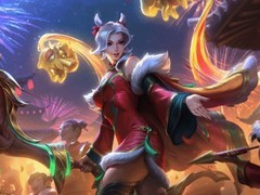 英雄联盟发布新年主题皮肤：龙马烈焰、踏雪寻梅与青花瓷龙惊艳亮相