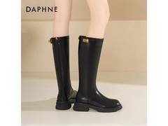 达芙妮秋冬女士骑士靴低至99.9元