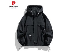 皮尔·卡丹男士冲锋衣低至49.9元！