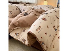 AIDLI全棉磨毛四件套139元