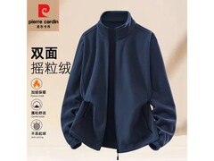 皮尔·卡丹摇粒绒外套到手仅39.9元