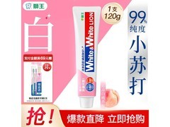 狮王大白牙膏5支30元