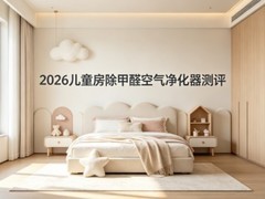 2026儿童房除甲醛空气净化器测评：母婴无臭氧低噪音选购标配