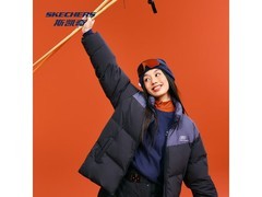 斯凯奇冬季情侣短款羽绒服低至274元