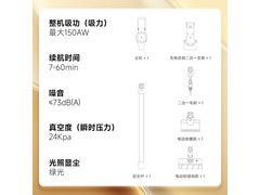 米家无线吸尘器2显尘版B203CN-XC特惠