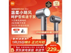 米家 GSH501SST 雾茶灰电吹风低至 194.5 元