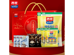 西麦五福燕麦礼盒，原价59.9元，满减后仅49.9元！
