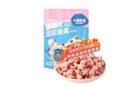 小鹿蓝蓝42g蓝莓味星星泡芙，到手仅14.7元快囤！