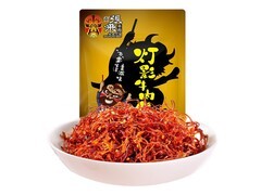 张飞100g五香味灯影牛肉丝，促销到手仅19.9元！