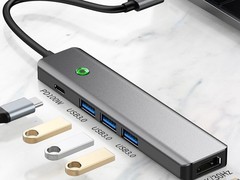 KERZY五合一扩展坞分线器，到手仅126元