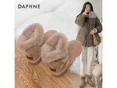 达芙妮雪地靴京东热卖，到手仅114元！