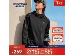 斯凯奇秋季男运动茄克139元