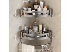 吉百居加厚三角置物架京东直降29元