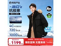 网易严选90鹅绒工装羽绒服