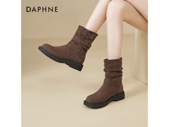 达芙妮美拉德厚底短靴67元