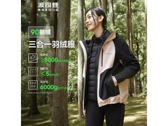 波司登三合一鹅绒羽绒服直降1894元