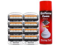 5层手动剃须刀领券10.9元起，超划算！