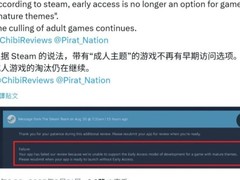 Steam下架成人游戏引争议，平台与支付方博弈内容管控
