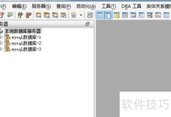 Aqua Data Studio创建服务器组