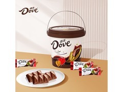 德芙4.5g*60粒桶装巧克力，到手仅59.9元！