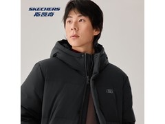 25号0点斯凯奇梭织羽绒外套5折抢